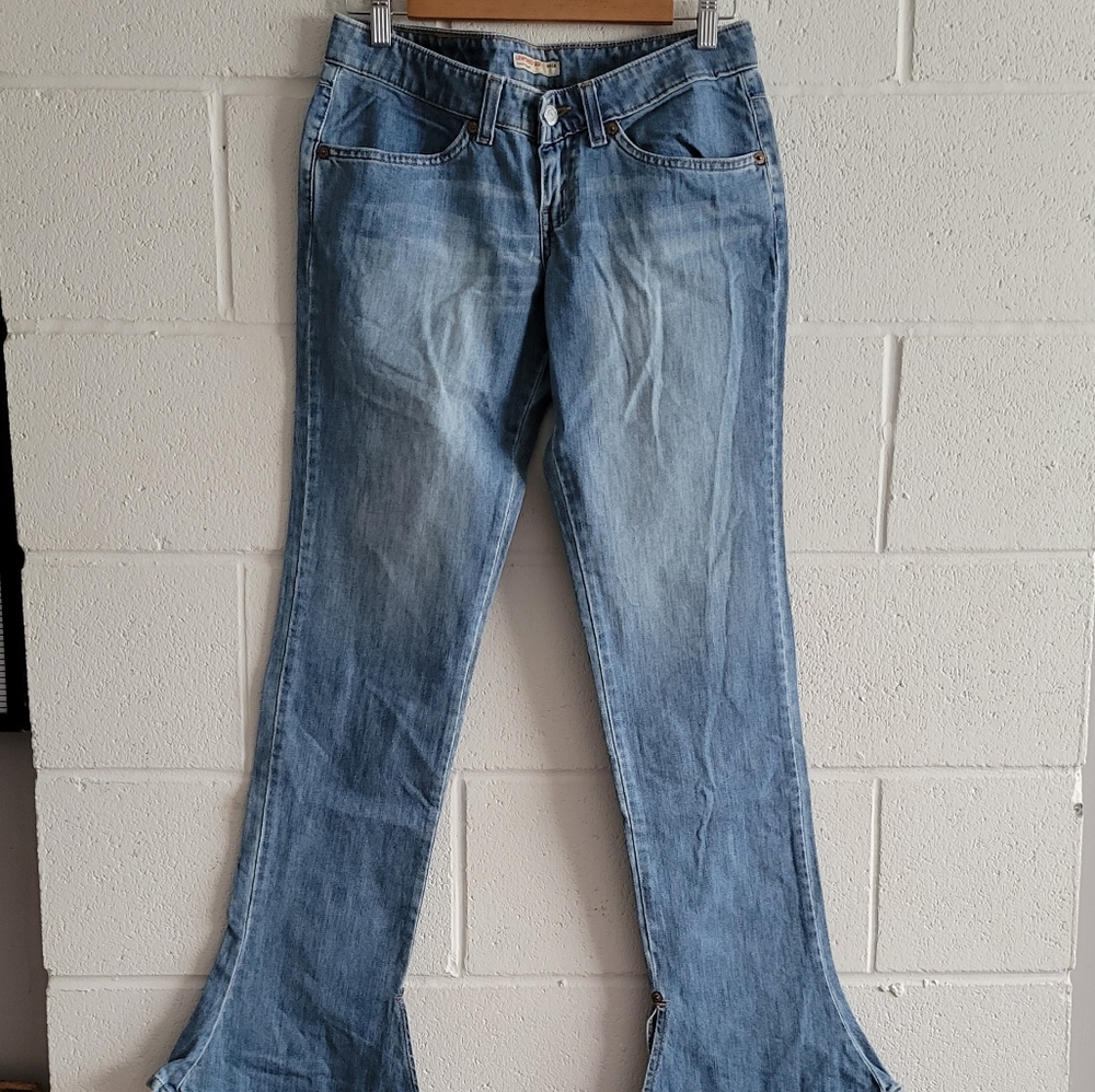 Levis Red Tag Light Wash Denim Jeans w/ Flare